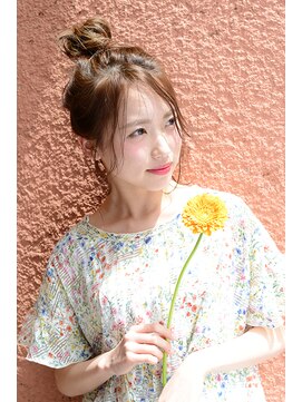 アース 今池店(HAIR&MAKE EARTH) 〈3分アレンジ〉ふんわり愛されメッシーバンスタイル