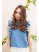 ソードリーフ ヘアーアンドスパ 鶴見店(swordlief hair&spa)&nbsp;外国人風ゆるふわロング