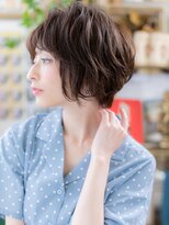 カバーヘア イヴ 戸頭店(COVER HAIR EVE)&nbsp;*EVE戸頭*大人フェミニン…前下がりくせ毛風ショートb