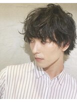 Belleメンズ　マッシュにパーマで動きを！