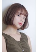 【air-KURUME安田】遊び感のあるボブ