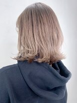 アルバム 銀座(ALBUM GINZA)&nbsp;グレージュ_ショートパーマホワイトアッシュ_ba318961