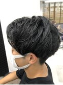 セット簡単パーマ