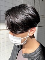 エリマ 調布(elima)&nbsp;センターパート 韓国マッシュ 簡単セット ツーブロック［調布］