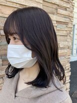 ヘアメイク シンズ ヤシマ(Hair Make SHIN'S YASHIMA) ニュアンスラベンダーブラウン