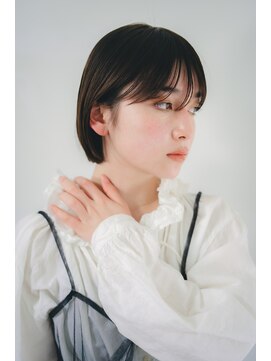 ベンジー 代々木上原店(benji) 夏スッキリ王道シンプルボブ×髪質改善　代々木上原