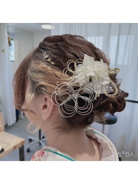 ヴィヴァン(Vivant) 【Vivant】2024成人式　着物ヘアセット・振袖《円城寺》