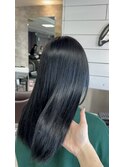 艶髪☆黒染めじゃないブルーブラック☆