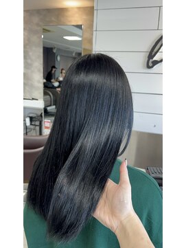 ブレス 小阪店(brace) 艶髪☆黒染めじゃないブルーブラック☆