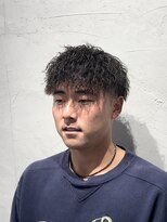 ガオプロデュースバイレボ(gao produced by revo)&nbsp;【曽我尾真生】ツイストスパイラル/メンズパーマ/マッシュパーマ