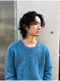 外国人風スパイラルパーマ