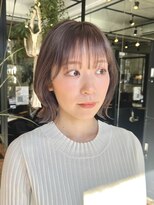 フェリア ファム 桃山台(FERIA fam)&nbsp;外はねレイヤーボブグレージュカラー