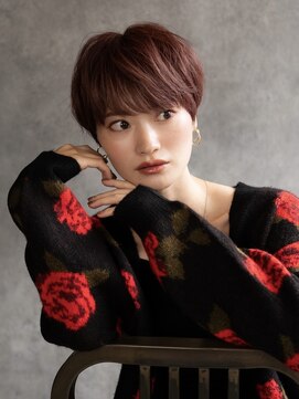 ヘアーメイクパウダー 天王寺寺田町店(Hair make powder) 大人可愛い30代40代50代小顔◎マッシュショートくびれショート