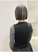 白髪も活かすブリーチリメイク