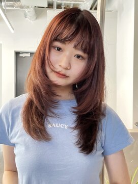 トリッカ シブヤ(TRICCA SHIBUYA) レイヤースタイル/スタイリング/ワンカール/ストレート/髪質改善