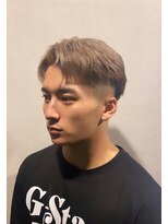 メンズバイココテラス 豊中(men's by cocoterace)&nbsp;ブリーチ/メンズカット/フェード/ハイトーン/ミルクティー