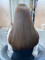 ロンド ボーイ 表参道(Lond BOY)&nbsp;フェミニンロング×縮毛矯正韓国顔周りレイヤーカット[表参道]