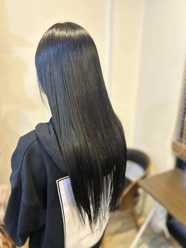 美容室 ルアル 市原市八幡宿店(Luar) 漆黒ブラック！