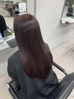 イオ ティラベント 鳳店(io tiravento)&nbsp;ブリーチなしピンクブラウン