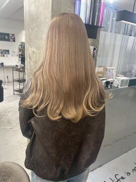 キング 高槻(K!ng) 縮毛矯正髪質改善ハイライトレイヤーカット枚方美容室エクステ