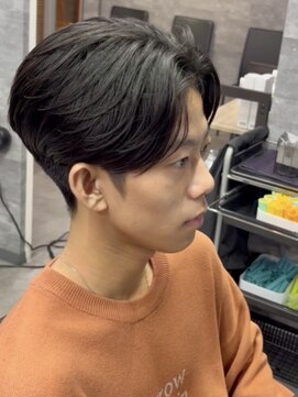 アノ(Ano.) 曲がる縮毛矯正メンズカット波巻きパーマツイストスパイラル