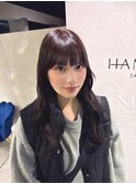 くびれヘア 巻き髪ヘアアレンジ
