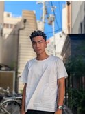ウルフカット メンズオールバック刈り上げマッシュ短髪