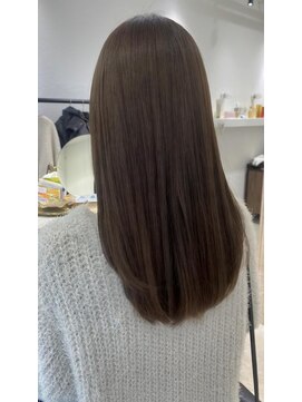 ビューバイネオリーブ 用賀店(Beau'r by neolive) くびれヘア縮毛矯正アプリコットオレンジ夏ハイライト《用賀》