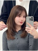 くびれレイヤー/顔まわりカット/レイヤーカット/小顔ヘア