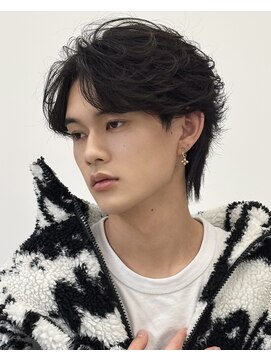 ツイストフェザーパーマ［下北沢/下北沢駅/men's］