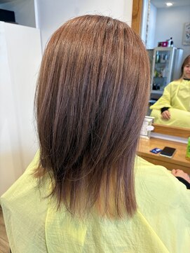 小さな美容室 ハナ(hana) 明るめインナーカラーstyle♪