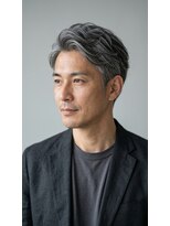 アッシュ 桜木町店(Ash)&nbsp;横浜桜木町メンズ白髪ぼかし★好感度UPビジカジショート