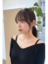 トレ(tre.) 髪質改善 レイヤースタイル 大人可愛い