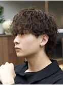 シャドウパーマニュアンスパーマ波巻きスパイラルパーマ名古屋栄
