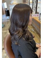 桃の木 ヘアー(桃の木 hair) アッシュグレージュ(シングルカラー)