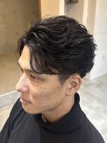 ブルニール 中崎町(BLEUNIR) フェザーパーマ/フェザーショート