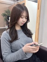 カミエ(kamie)&nbsp;透明感のあるブラウンロング×毛先まで潤う艶髪