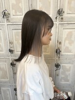カギカッコ(cagicacco)&nbsp;グレーインナーカラー