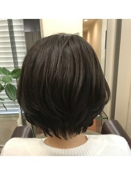 ヘアーアンドスパ アン コントゥール(hair&spa an contour) 小顔ショートボブ