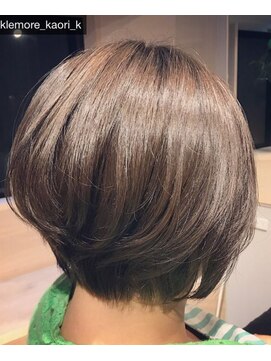 リコモ(Likkle More) 前下がりボブ×グレー 担当小林 【十条 美容室 リコモ】