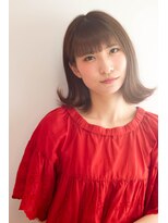 ラ・メール(La Mer) 外ハネボブ×アッシュブラウン