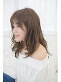 ラフ感あるアンダーカールスタイル