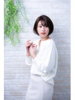 ヘアーアートシフォン 池袋西口店(Hair art chiffon)&nbsp;3Ｄカラーオリーブアッシュ似合わせカットふわミディボブディ