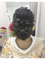 ヘアアンドケア エジェリラボ(hair&care egerie lab)&nbsp;ふんわりシニヨン◎20代30代40代50代