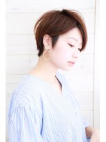 オーシャン(Ocean)&nbsp;[OCEAN Hair&Life]大人可愛い☆ベリーショート☆ネイビーカラー