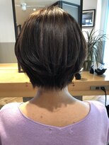 オーク 鷺沼(OAK)&nbsp;丸みショートボブ☆【OAK鷺沼/イルミナカラー/韓国/前髪】