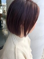 サーカス(circus)&nbsp;大人ピンクが映える切りっぱなしボブ★