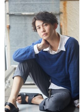 メンズサロンドットリアン(dot. lien) 【men’s salon dot. Tokyo】ゆるウェーブかきあげバング