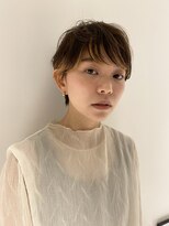コクーン(Cocoon) 【かえで】くせ毛風マッシュショート#ネビージュ#大人かわいい