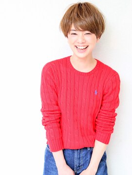 マーズ エナックヘアー(Mars enak hair) エナック　≪前髪あり≫ベリーショートマッシュ 丸みショート